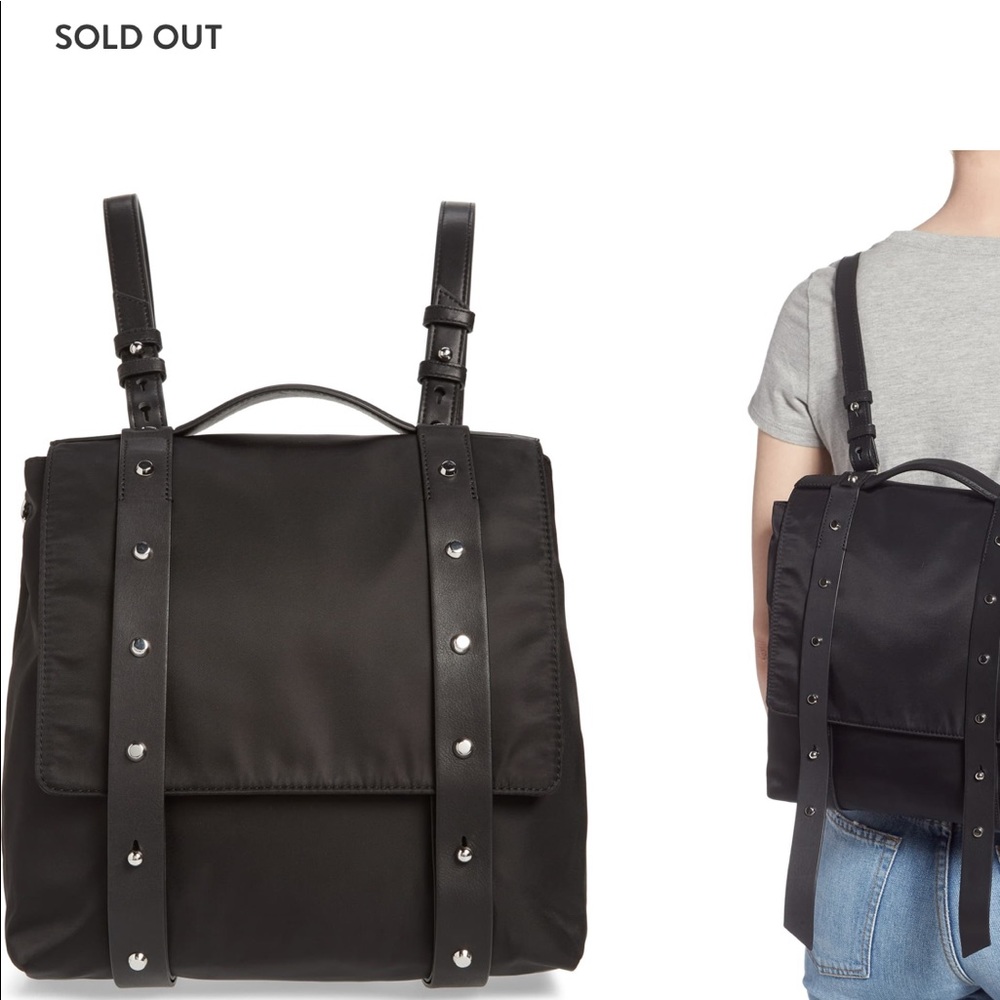 ALLSAINTS SID nylon backpack w/ shoulder strap-NWT